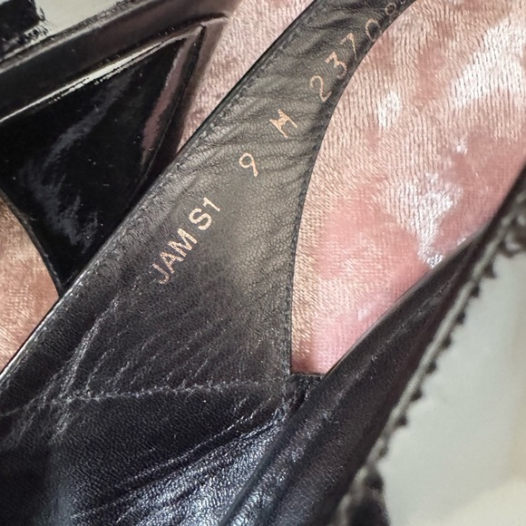 💥Donald J. Pliner Black Women's Slingbacks - Picture 8 of 12